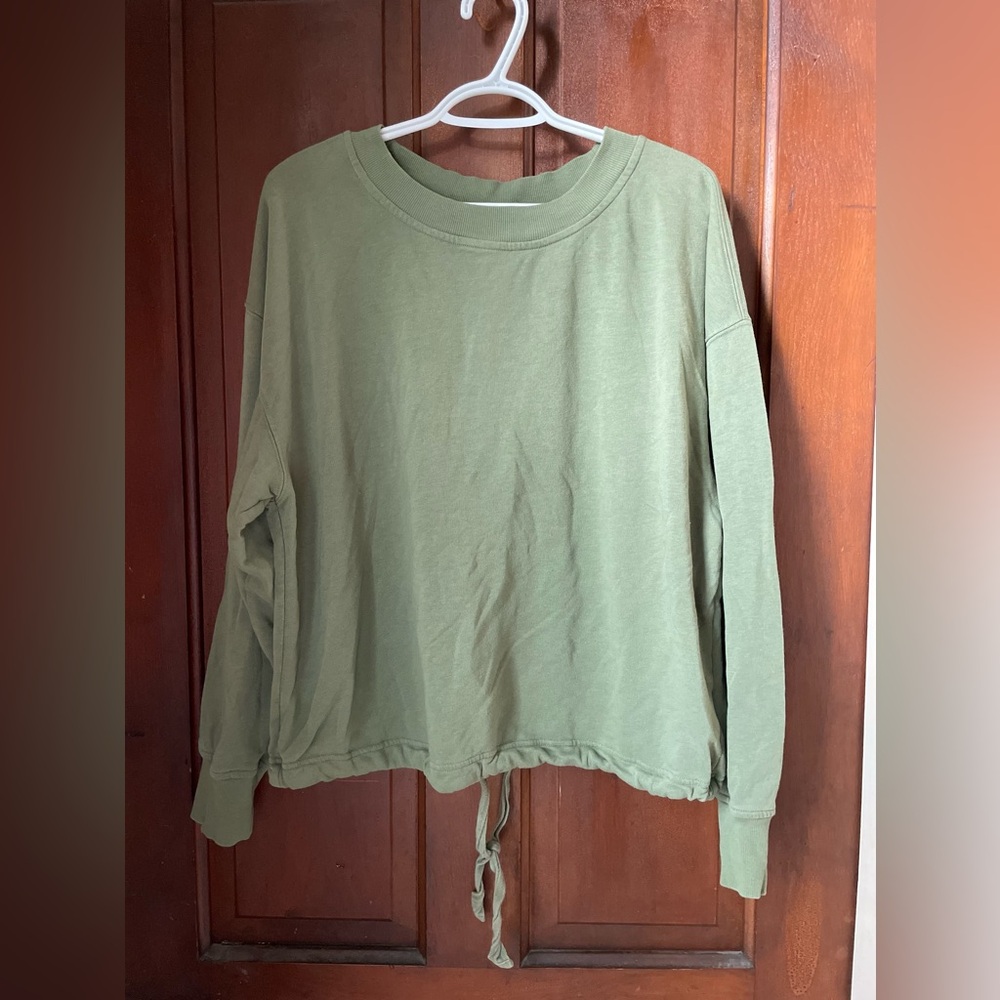 Old Navy women's large long sleeve green top